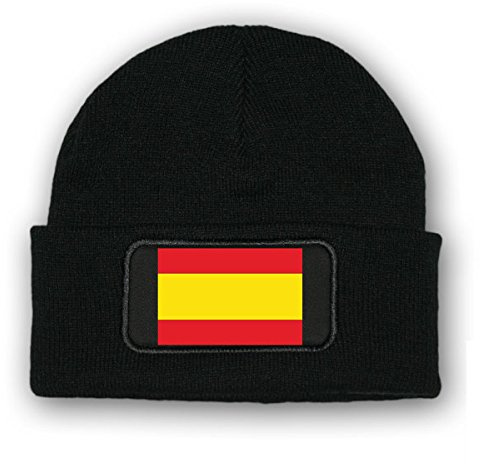 * Cappello/Beenie – Cappello Spagna _ Stemma Spagna Madrid Barcellona Malle Esercito Bandiera Inverno Pelliccia uniforme hoheits Distintivo Logo Militare # 7041
