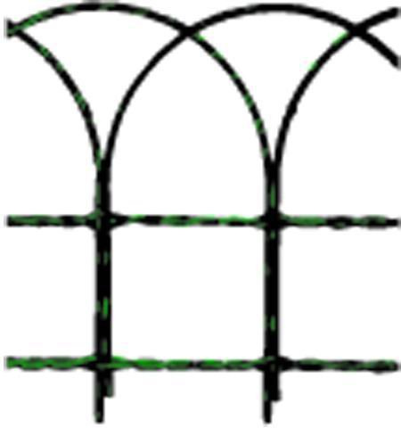 Pferd 56509 nätverk prydnadsgräs plast 25 m 90 cm grön