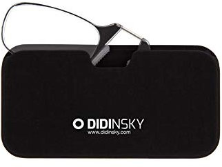 DIDINSKY - Gafas de Lectura sin Patillas para Hombre y Mujer | Diseño Ultraligero y Portátil, Transparente | Gafas Presbicia Móvil - MOMA