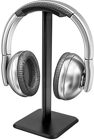 Soporte Auriculares Mesa Soporte Cascos Gaming Extraíble Headphone Stand Para Todos Los Tamaños De Auriculares Para Auriculares Adecuado Para Sobremesa | Negro