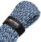 Brotree Paracord 4mm 15M 9 Stränge 100% Nylon Seil Schnüre Typ III für Survival, Outdoor, Heimwerken - Bruchlast 280kg (Blau Schlange)