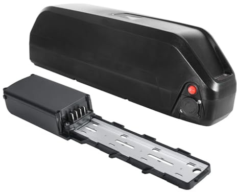 Batería 48 V 15.6AH 18AH 20AH E-Bike, Batería Li-Ion E-Bike, Cierre de Seguridad, para OUXI E-Bikes, para 200-1000W E-Engine, con BMS y Cargador (48V 15.6Ah)
