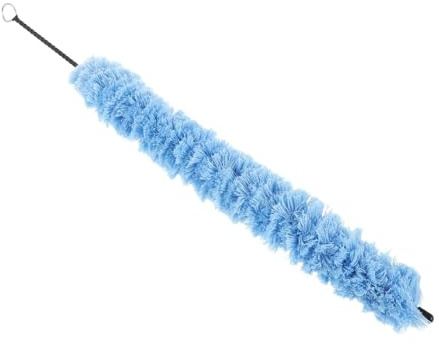 MUELODSIC Barra Limpiadora para Flauta Azul Cepillo de Algodón Lavable, Varilla de Limpieza para Instrumentos de Viento, Kit de Cuidado y Mantenimiento para Clases de Música, Compatible