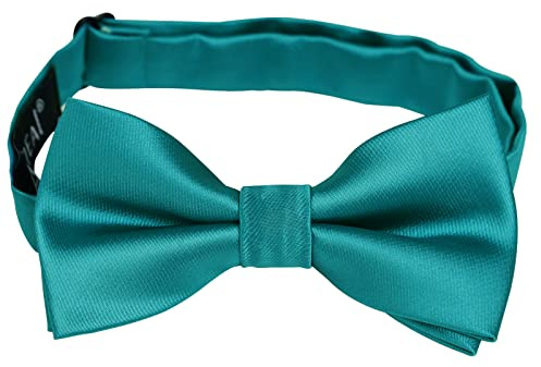 Alizeal Nœud papillon uni pré-noué réglable pour garçons, pour fêtes, anniversaires et enfants, taille unique