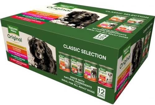 Natures Menu Wet food for Adult Dogs - Multipack 12 x 400g
