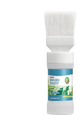 Wall Paint Touch Up - Scratch Repair White Paint | Paint Touch Up, Stain Remover Fast-Drying, Wall Repair Kit With Brush, White Touch Up Paint For Graffiti, Stains, Cracks, Scratches