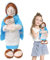 Fouvin Jesus Plüschfigur, Weiche Stoffpuppe 32 cm, Waschbar & leicht an, Christliches Kuscheltier, Jesus Christus Plüschtier, Jesus Puppe, Jesus Figur für Kinder und Sammler