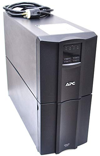 APC Smart-UPS 2200VA UPS Battery Backup with Pure Sine Wave Output (SMT2200)