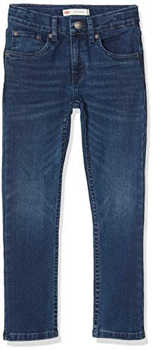 Levi's Kids Lvb 510 Skinny Fit Jean 8ea211 Pantalones, Niños, Azul Plato (Dish Blue), 8 años
