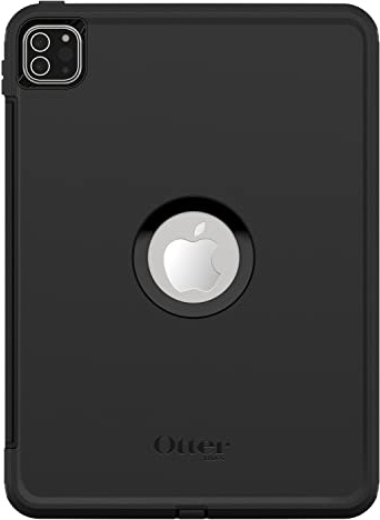 OtterBox Defender Hülle für iPad Pro 11 (1. gen/2. gen/3. gen/4. gen), Schutzhülle mit integriertem Displayschutz, 2X nach Militärstandard getestet, Schwarz, Keine Einzelhandelsverpackung