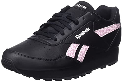 Reebok Rewind Run, Zapatillas Mujer, Black Porcelain Pink Black, 38.5 EU