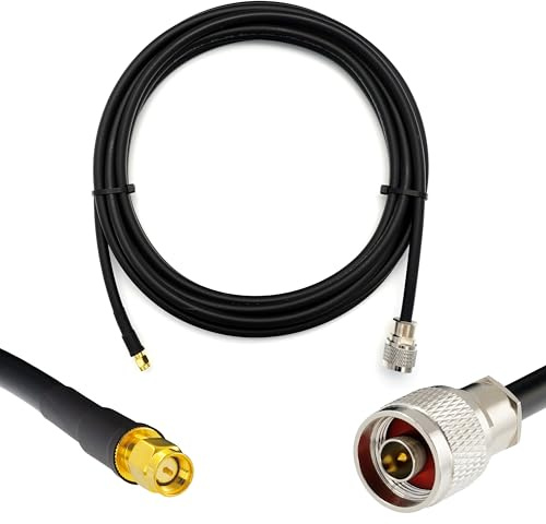 15m N Male till SMA Male Vattentät förlängningskabel 5D-FB Koaxial N SMA Kabel Lågförlust koaxialkabel 50ohm för 4G 5G Router Antenn WIFI GPS