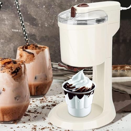 PTATT Macchina per Il Gelato, Gelatiera con Compressore Autorefrigerante, Macchina per Gelato e Sorbetto, Cestello per Gelato Estraibile, Macchina per servire Soft per Feste a casa