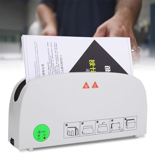 Binding Machine, 250w Thermal Binding Machine, 33mm Max Binding Thickness, A4 Book Ridge Binding Kit 1 Min Fast Binding, For Photo Album, Documents And Reports