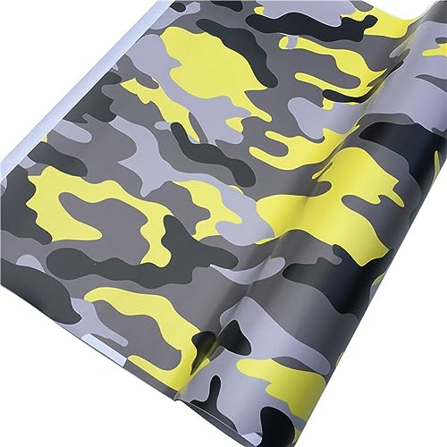 Camuflaje Auto Folie, Autoadhesivo Vinilo Vinilo Autoadhesivo Camuflaje Vehículo Lámina de Pintura Auto Película Protectora de Vinilo DIY Vinilo Adhesivo para Coche Moto