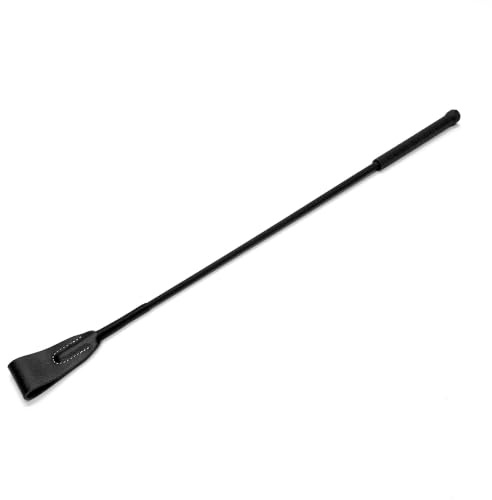 Coco Equestrian 65cm Premium Leather Braided Horse Riding Crop FEI Whip