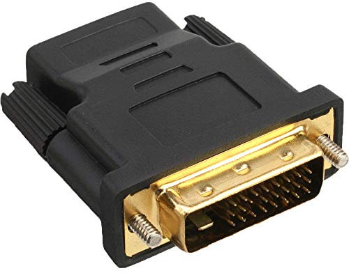 InLine 17660P HDMI-DVI Adapter, HDMI Buchse auf DVI Stecker, vergoldete Kontakte, 4K2K kompatibel