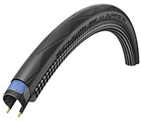 Schwalbe Fahrradreifen Durano DD 23-622 B/GR-SK HS464 DC 67EPI, Schwarz/Grau, 700 x 23 cm
