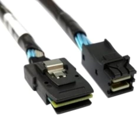 chenyang CY Interne Mini SAS SFF-8087 zu Mini SAS High Density HD SFF-8643 Daten Server Festplatte Raid Kabel 50cm