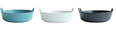 XCXDX Matita in Ceramica Opaca, Vaschetta per Il Pane con Scodella per Insalata, Ciotola per Dessert Grande capacità, 1,3 L