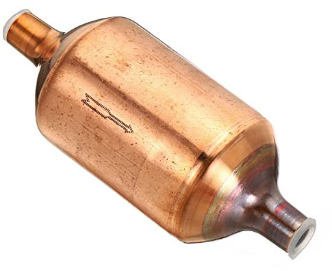 PATIKIL 3P Aire Acondicionador Filtro Secador, Puro Cobre Líquido Línea Reemplazo para Hogar Calor Bomba Refrigerador, Cobre Tono