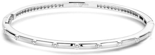 Ti Sento - Milano Damen-Armreif 925er Silber Zirkonia One Size Silber 32025354