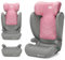 Kinderkraft I-SPARK i-Size Siège auto bébé Groupe 2/3 100-150 cm, de 3,5 à 12 ans, 15 à 36 kg, léger (4,5 kg), ceinture de sécurité à 3 points, Protection latérale, Rosa