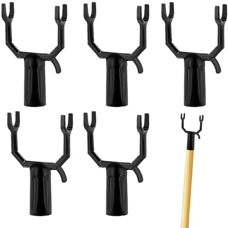 Béquilles De Branche - Paquet De 5 Supports De Branche d'arbre Réutilisables, Supports d'arbre pour Arbres Penchés, Béquilles De Branche en Métal pour Une Utilisation en Extérieur