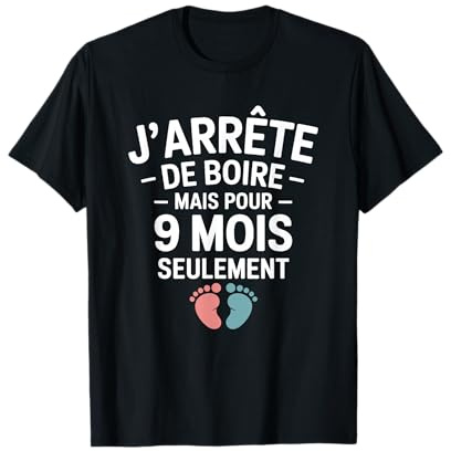 Drôle Annonce Grossesse - Humour Future Maman 2026 T-Shirt