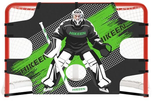 BOOSTEADY Hockey-Ziele Hockey Schießziel Hockey Targets reißfestes Street-Hockey Tor Ziel Torwartziel zum Üben (182,88 x 121,92 cm)