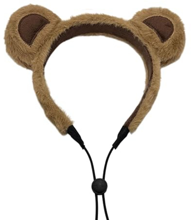 Serre-tête oreilles d'ours Bandeau animal en peluche mignon