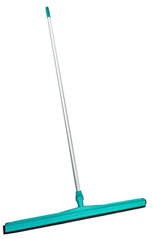 Haragán 75 cm Profesional con Mango Aluminio 140 cm. para Limpieza de Suelos de Doble Labio Negro.