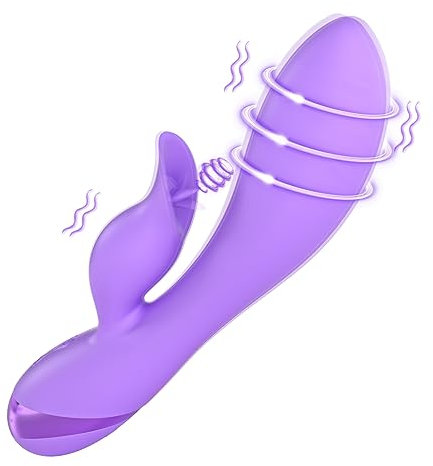 Vibrator Sexspielzeug Vibratoren Leise und Stark Klitoris G-punkt mit 10X10 Vibrations und Zungenlecken Sex Spielzeug für Die Frau,Wasserdichter Leise Stimulator Vibratoren Frauen Leise