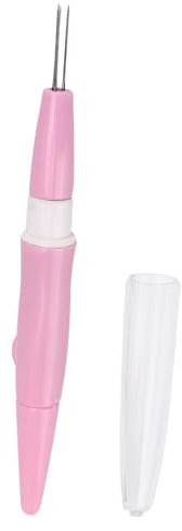 Filznadeln, 3 Tragbare Stanznadeln, Bastelwerkzeug, 7 Nadelfilzwerkzeuge, Nähzubehör für die Herstellung von Wollfilzspielzeug, Heimarbeit, Rosa (#2)