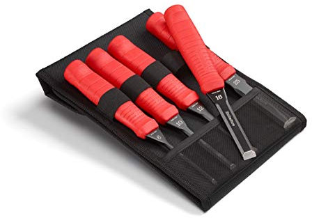 Hultafors 390005 Stemmeisen EDC, Stechbeitel-Set bestehend aus 6,10,12, 16 und 25mm (Set)