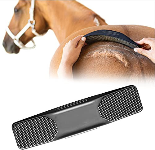 Horse Grooming Brushes, Massage Pferde Massagekamm Groomer, PferdebüRste mit Massage-Effekt, Fellpflege Massage Pferde, Massagekamm für Pferde Schmerzlos Entfernen von Losem Haar, Fell und Schmutz