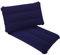 SUTAFOR Set di 2 Cuscini Gonfiabili per Viaggio, Spiaggia, Campeggio e Escursioni Pieghevole Cuscino da Esterno in Velluto 44x28 cm, Blu