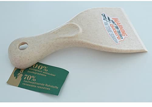 Audi A8-8060 Eiskratzer Winter Kratzer Schaber, 100% biologisch abbaubar, mit Schriftzug: Don't Try to Catch a Quattro in The Snow