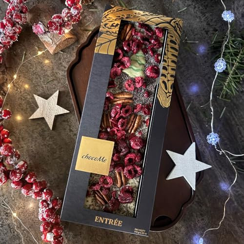 Tea Soul | Chocolat Blanc aux Graines de Pavot, Noix et Cerises Noires - 110 g