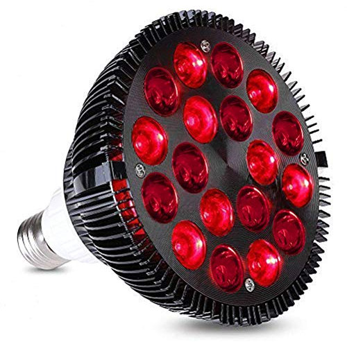 Ghzste Lampada Terapia a Luce Rossa per il Corpo, 54 W, LED Infrarossi 660 nm e 850 nm, per la Pelle
