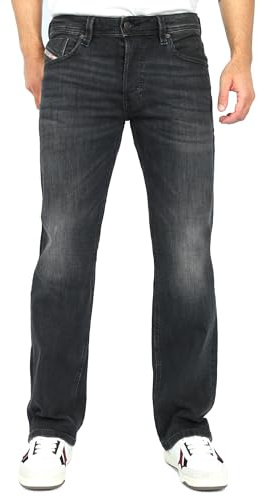 Diesel Larkee R19HN Jean pour homme Bleu, Noir , 33W / 32L