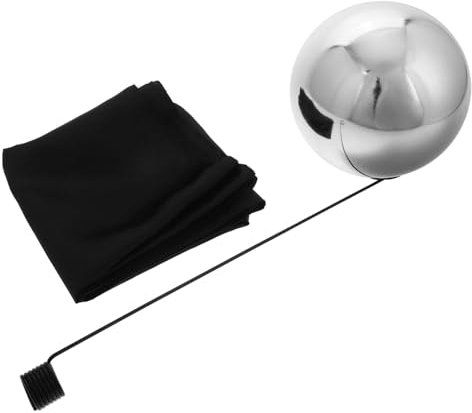 COSMEVIVI Astrosphere Mini Gimmick Floating Gravity Ball Stage Prop Tool Reflective Sphere Juggling Party Decoration Prank
