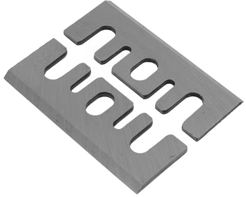 FTVOGUE Lot de 2 Lames de Raboteuse électrique HSS en Acier Rapide, Lames de Rechange Réaffûtables pour P20ST P20SF P20A, 82 X 29 X 3 Mm, Outils de Travail du Bois Durables pour Bois Tendre et Dur