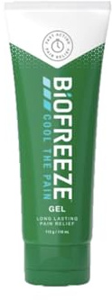 Biofreeze Gel 118ml Tube - Fast Acting Cooling Analgesic for Muscle, Joint & Back Pain Relief - Long Lasting, Soothing Cold Therapy - Portable, Targeted Solution