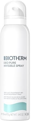 Biotherm Deo Pure Invisible 48H Deospray, erfrischendes Deospray für Damen, 48 Stunden wirksamer Schutz gegen Schweiß und Achselnässe, Deodorant mit blumig frischem Duft, 150 ml