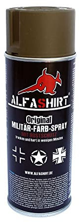 Farbspray RAL 7008 Graugrün Khakigrün Sandgelb Tarnung Farbe Lack #12693