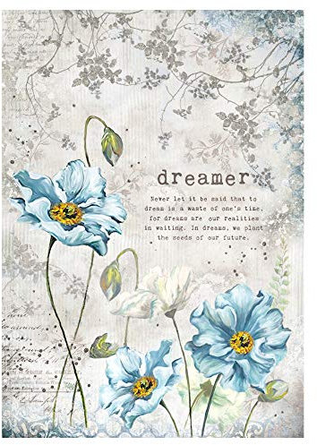 STAMPERIA DFSA4249 A4 Decoupage Reispapier verpackt Träumer, Mehrfarbig, 29.7 x 21