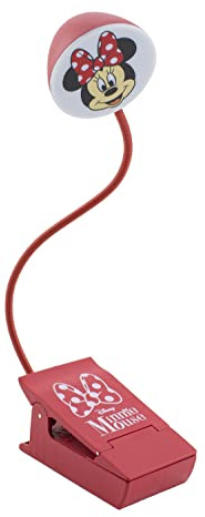 Paladone Minnie Mouse Leselampe | Disney Buchleuchte zum Lesen im Bett oder tragbares Licht für Reisen
