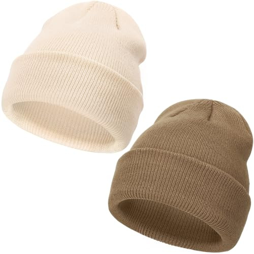 DRESHOW Toddler Beanie Kids Invierno Sombreros Niños Soft Knit Unisex Sombrero para Bebé Niños Niñas Gorro Cálido Beanies para 3-24 Meses