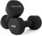 KG Physio Hantelset mit A3-Übungsposter - Neopren Kurzhanteln 2er Set - Fitness Gewichte aus Gusseisen - Gewichte Hantel Set, Schweißabweisendes Kurzhantelset für Frauen und Männer - Hanteln 1kg-10kg